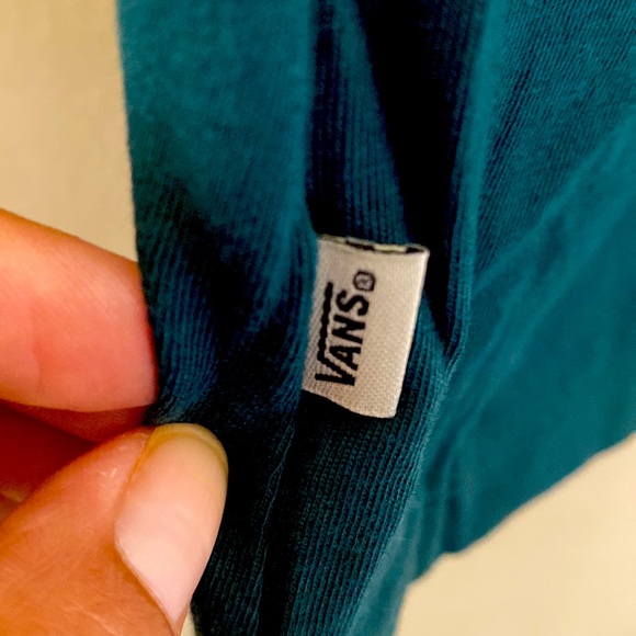 Unisex Cotton Vans Short Sleeve Crew Neck Shirt L NWT - Picture 3 of 7